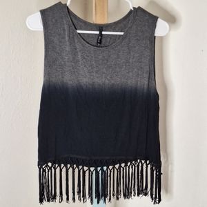 Bjewel Crop Top with Fringe